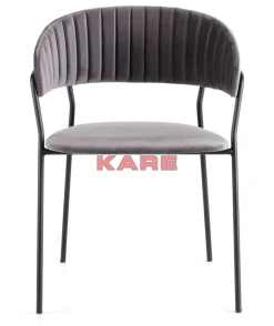 Stühle|KARE Design Armlehnstuhl Belle Grau (2/Set)