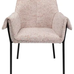 Stühle|KARE Design Armlehnstuhl Bess Beige Flitter