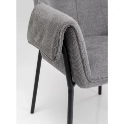 Stühle|KARE Design Armlehnstuhl Bess Grau