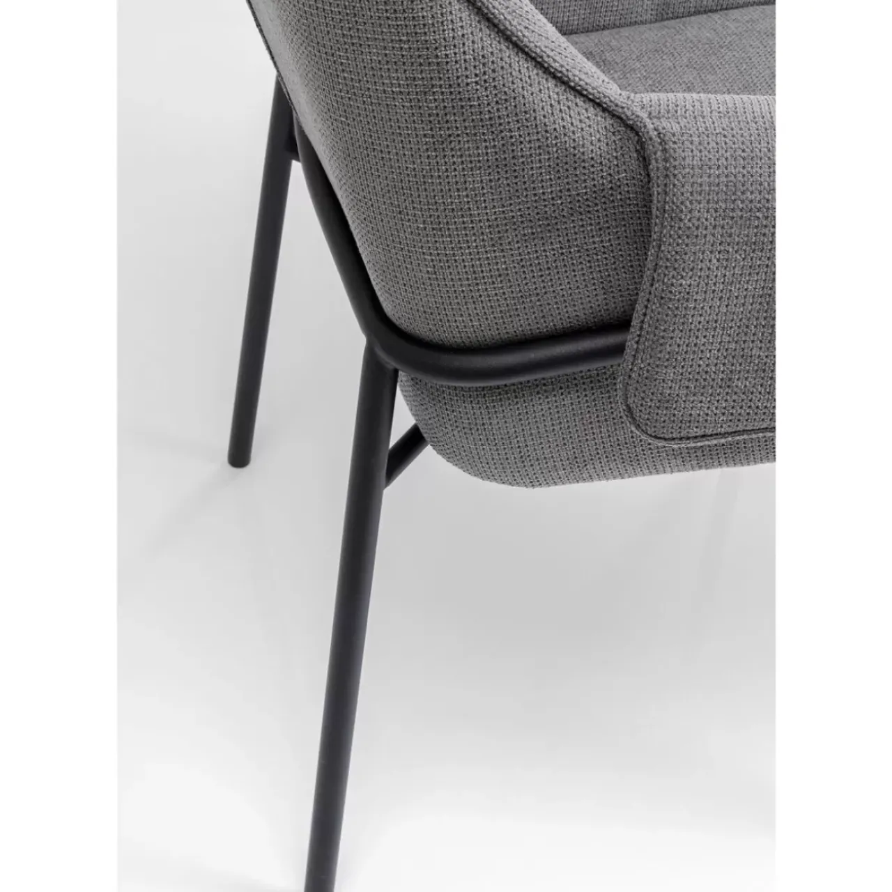 Stühle|KARE Design Armlehnstuhl Bess Grau