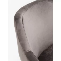 Stühle|KARE Design Armlehnstuhl Black Mode Velvet Grau