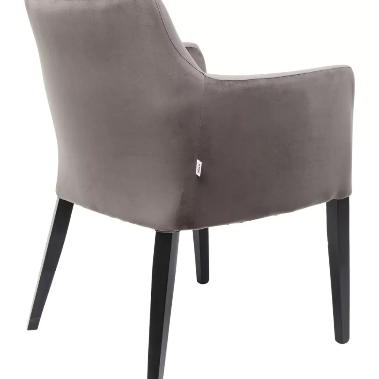 Stühle|KARE Design Armlehnstuhl Black Mode Velvet Grau