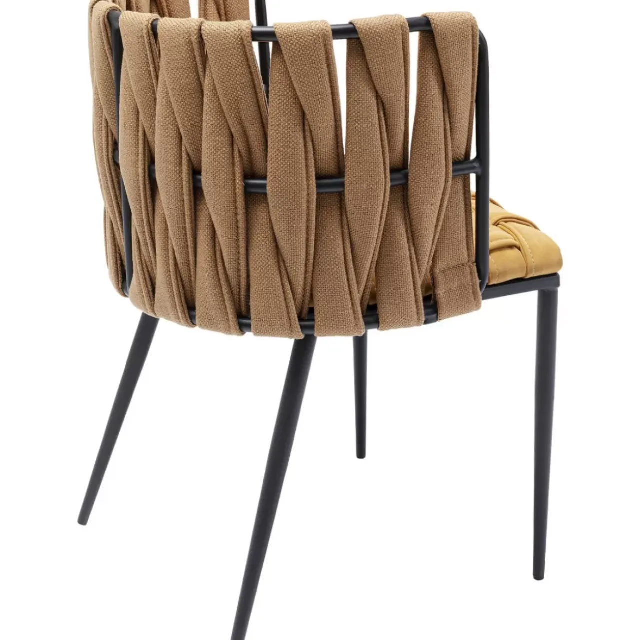 Stühle|KARE Design Armlehnstuhl Cheerio Gelb Inkl. Kissen