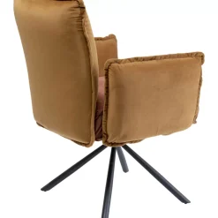 Stühle|KARE Design Armlehnstuhl Chelsea Braun