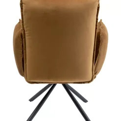 Stühle|KARE Design Armlehnstuhl Chelsea Braun