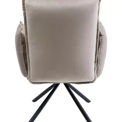 Stühle|KARE Design Armlehnstuhl Chelsea Grau