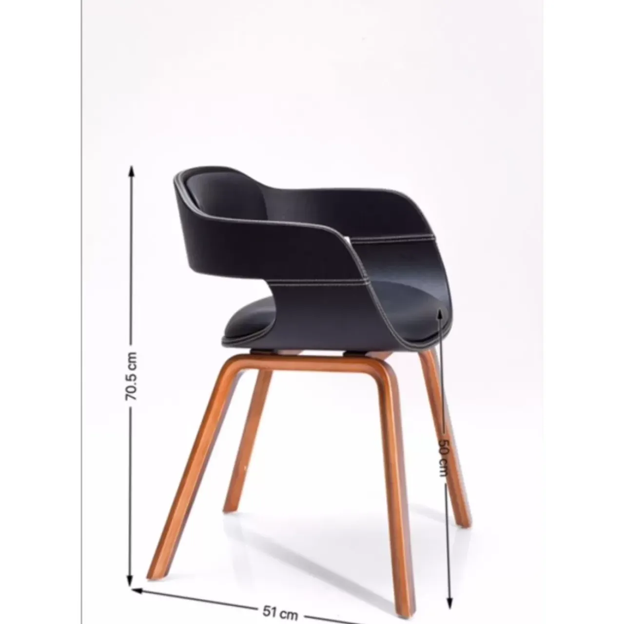 Stühle|KARE Design Armlehnstuhl Costa Walnut