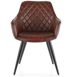 Stühle|KARE Design Armlehnstuhl Harry Braun