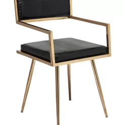 Stühle|KARE Design Armlehnstuhl Jazz Rosegold