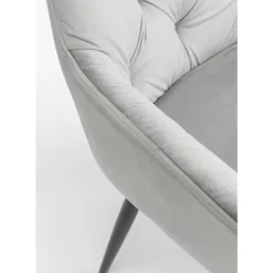 Stühle|KARE Design Armlehnstuhl Kira Grau