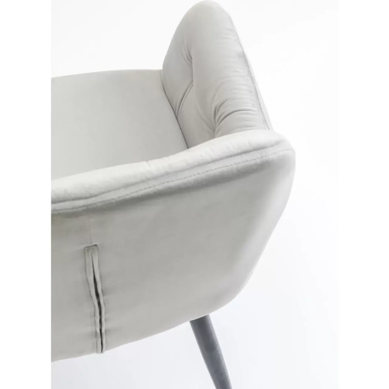 Stühle|KARE Design Armlehnstuhl Kira Grau