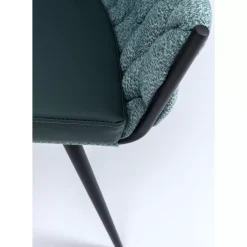 Stühle|KARE Design Armlehnstuhl Knot Petrol