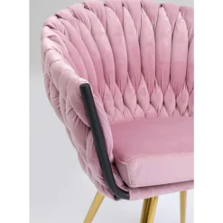 Stühle|KARE Design Armlehnstuhl Knot Rose