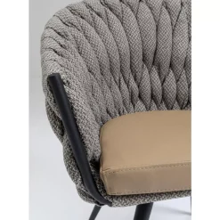 Stühle|KARE Design Armlehnstuhl Knot Tweed