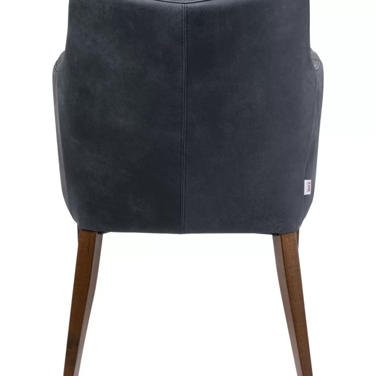Stühle|KARE Design Armlehnstuhl Mode Leder Anthrazit