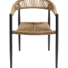 Outdoormöbel|KARE Design Armlehnstuhl Palma Beige