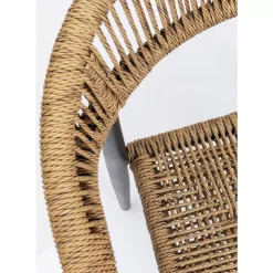 Outdoormöbel|KARE Design Armlehnstuhl Palma Beige