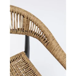 Outdoormöbel|KARE Design Armlehnstuhl Palma Beige