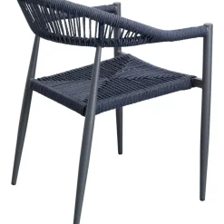 Outdoormöbel|KARE Design Armlehnstuhl Palma Petrol