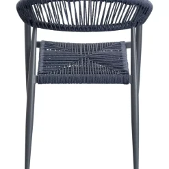 Outdoormöbel|KARE Design Armlehnstuhl Palma Petrol