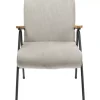 Sessel|KARE Design Armlehnstuhl Ryan Grau