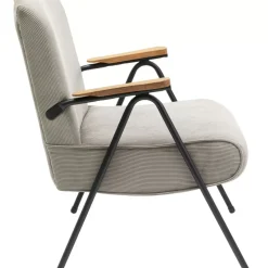 Sessel|KARE Design Armlehnstuhl Ryan Grau