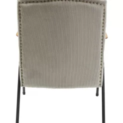 Sessel|KARE Design Armlehnstuhl Ryan Grau