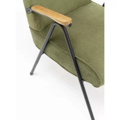 Sessel|KARE Design Armlehnstuhl Ryan Grun