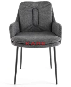Stühle|KARE Design Armlehnstuhl Thea Dunkelgrau