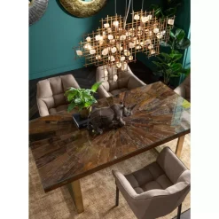 Stühle|KARE Design Armlehnstuhl Thinktank Hellbraun