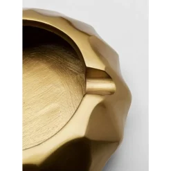 Ascher|KARE Design Aschenbecher Avantgard Gold O15Cm