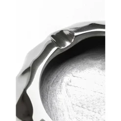 Ascher|KARE Design Aschenbecher Avantgard Silber O15Cm