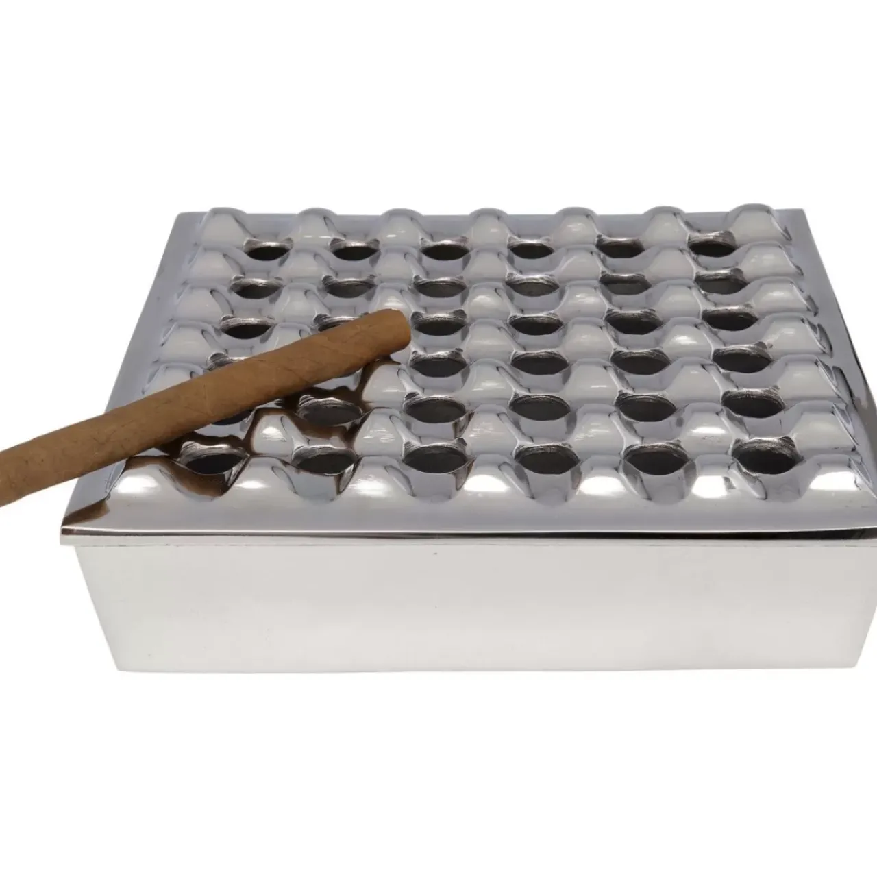 Ascher|KARE Design Ascher Soho Square Silber 25X25Cm