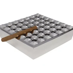Ascher|KARE Design Ascher Soho Square Silber 25X25Cm
