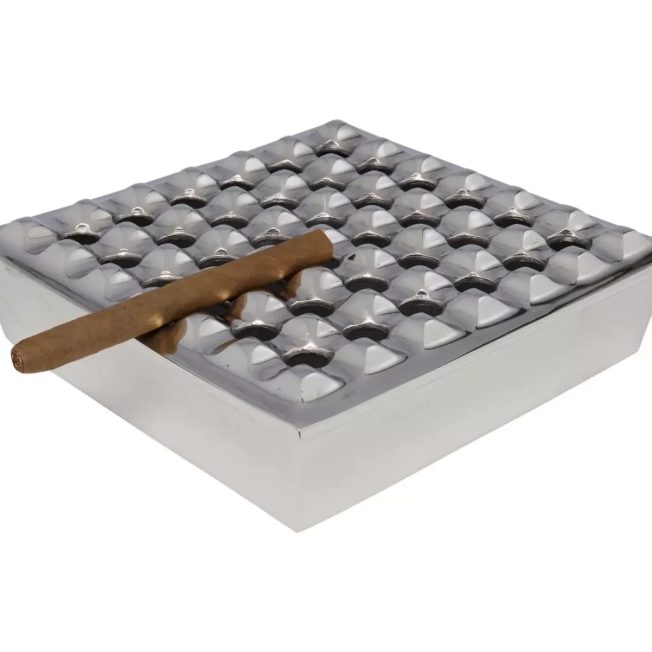 Ascher|KARE Design Ascher Soho Square Silber 25X25Cm