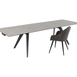 Tische|KARE Design Ausziehtisch Amsterdam Dunkel 200(45+45)X100Cm