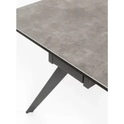 Tische|KARE Design Ausziehtisch Amsterdam Dunkel 200(45+45)X100Cm