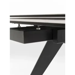 Tische|KARE Design Ausziehtisch Amsterdam Dunkel 200(45+45)X100Cm