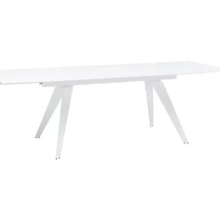 Tische|KARE Design Ausziehtisch Amsterdam Weiss 160(40+40)X90Cm