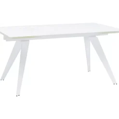 Tische|KARE Design Ausziehtisch Amsterdam Weiss 160(40+40)X90Cm