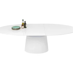 Tische|KARE Design Ausziehtisch Benvenuto Weiss 200(50)X110Cm