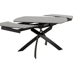 Tische|KARE Design Ausziehtisch Twist Schwarz 120(30+30)X90Cm
