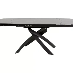 Tische|KARE Design Ausziehtisch Twist Schwarz 120(30+30)X90Cm