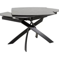 Tische|KARE Design Ausziehtisch Twist Schwarz 120(30+30)X90Cm