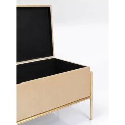 Sitzbänke|KARE Design Bank Buttons Storage Beige Klein