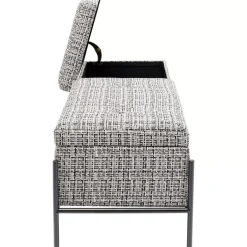 Sitzbänke|KARE Design Bank Buttons Storage B&W Gros