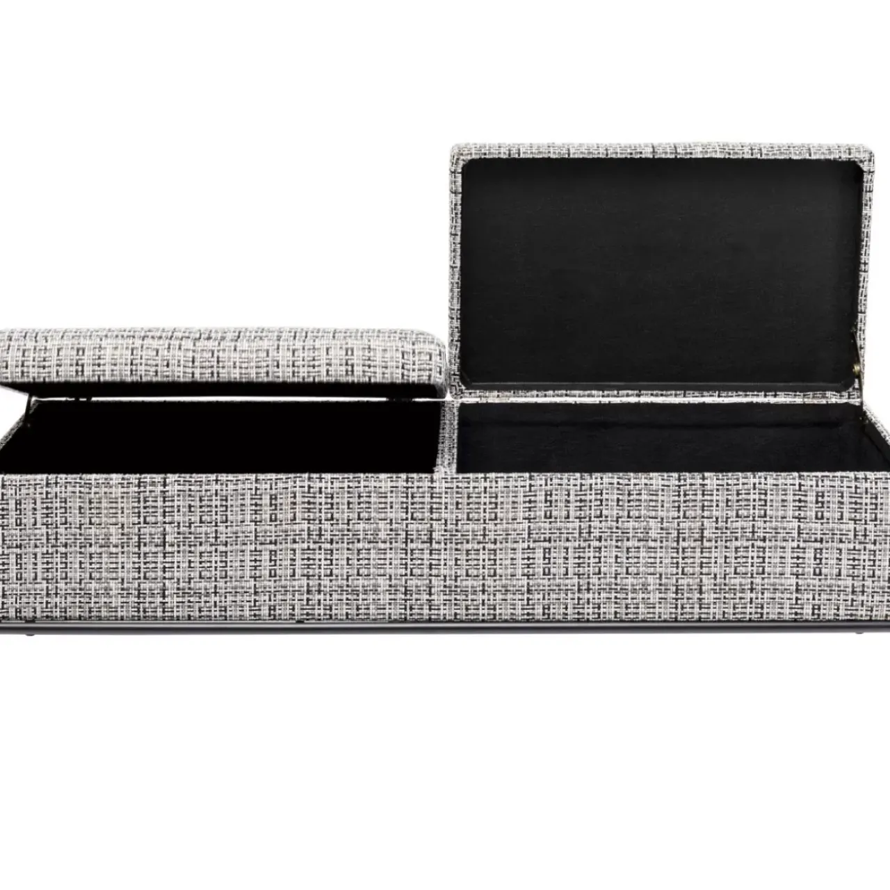 Sitzbänke|KARE Design Bank Buttons Storage B&W Gros
