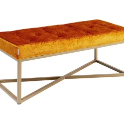 Sitzbänke|KARE Design Bank Crossover Croco Diva Bronze 90X40