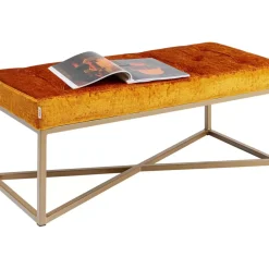 Sitzbänke|KARE Design Bank Crossover Croco Diva Bronze 90X40