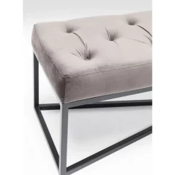 Sitzbänke|KARE Design Bank Crossover Grau Schwarz 150X40Cm